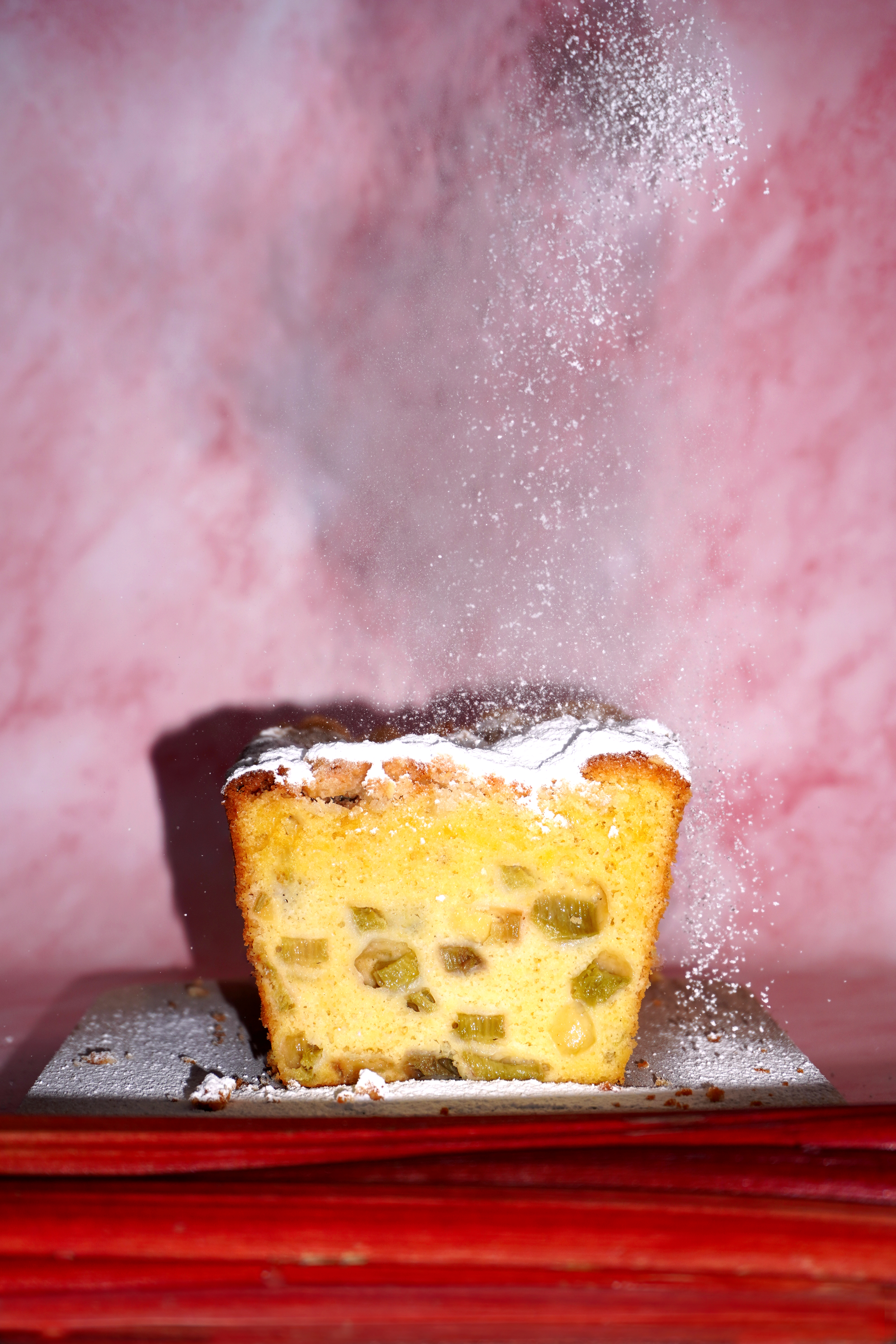 Rhabarber-Streuselkuchen