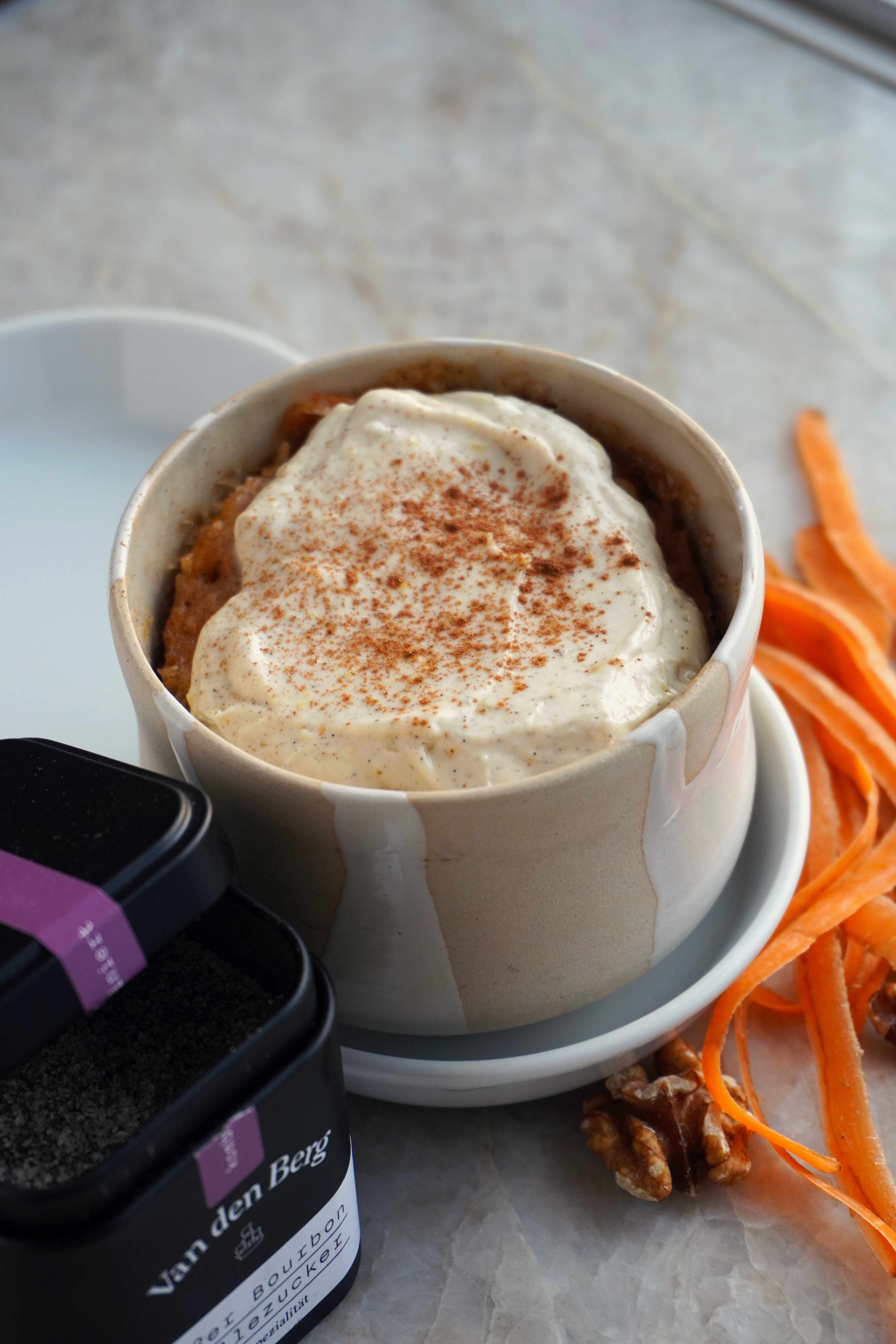 Karottentassenkuchen